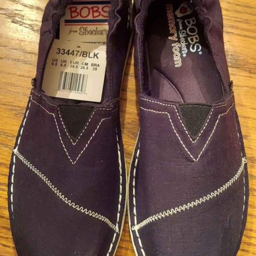 NWT Black BOBS from Skechers 9.5 NEVER WORN